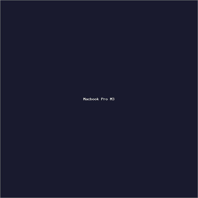 MacBook Pro 14" M3